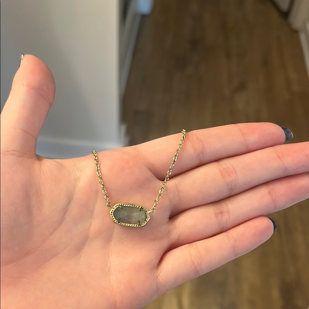 Kendra Scott Gray Elisa Necklace